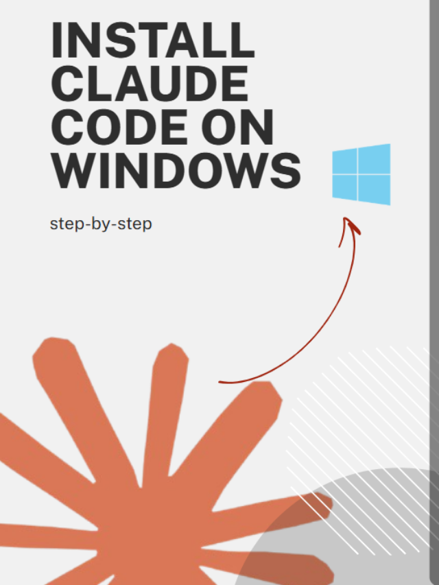 Install anthropic’s claude code ai in windows machine